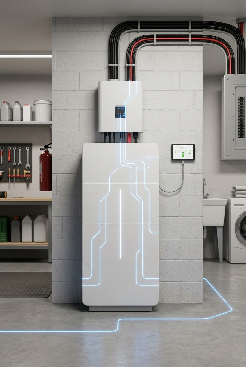 stacja ładowania samochodów elektrycznych w domu